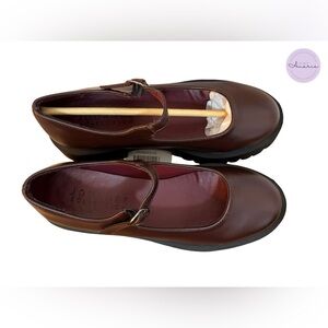NIB | Journee Kamie Mary Jane Loafer | Maroon | Size 6